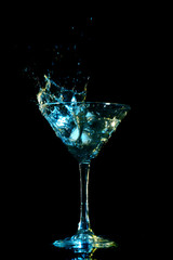 alcohol splash