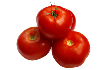 Heap of fresh tomato