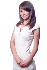 Fototapeta premium Young pretty woman