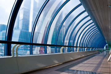 Office bridge near the International Business Centre