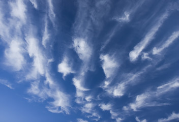 Fototapeta premium Nuvole, cielo, blu