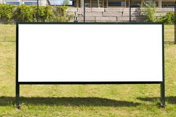 Big  Blank Outdoor Billboard