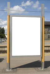 Blank Outdoor Billboard