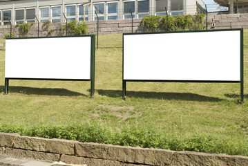 Big  Blank Outdoor Billboards