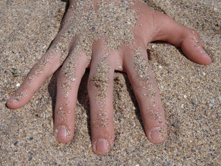Hand in Sand