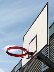 Naklejka premium Panneau de basket