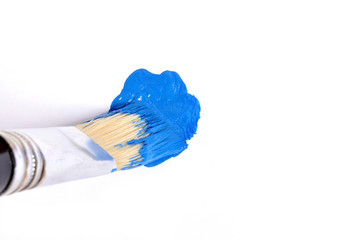 pintura azul