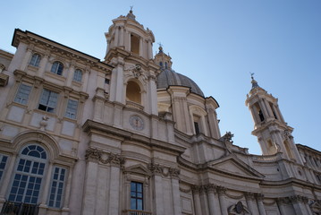 Fototapeta na wymiar Rome - Sant'Agnese in Agone