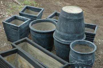 Naklejka premium flower vase