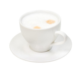 cappuccino.Cup of coffee