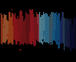 Kropki wektorowe © Amadek
