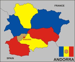 Andorra Map
