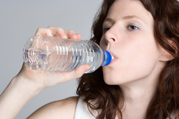 Girl Drinking Water