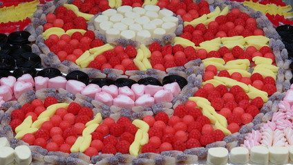 Plateau de bonbons