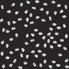 animal footprints seamless  repeating pattern