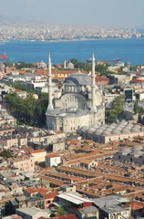 Deurstickers istanbul city - mosque - ottoman - old town © umariletisim