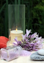 Obraz na płótnie Canvas Aromatherapy candles