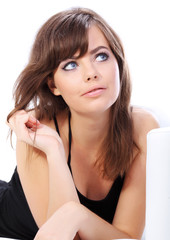 Obraz premium Portrait of sexy girl