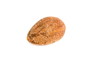 almond on white