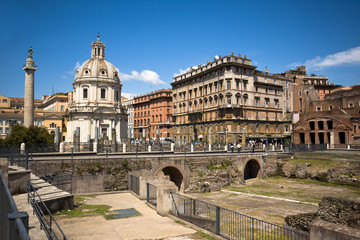 Santissima Nome di Maria (Most Holy Name of Mary) Church and Col