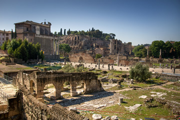Fototapeta na wymiar Old city of Rome