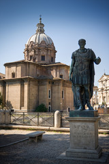 Fototapeta premium Scilpture of Roman Centurion