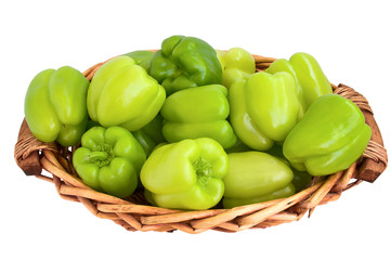 peppers in basket