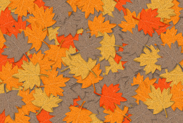 Naklejka na ściany i meble Autumn Foliage Background