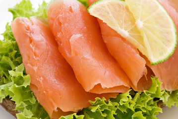 Lachs Sandwich