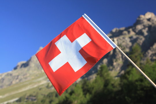 Schweiz Flagge