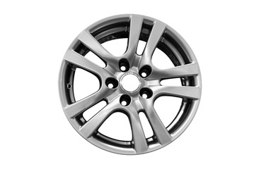 Obraz premium car aluminum wheel rim isolated