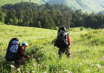 Summer hiking