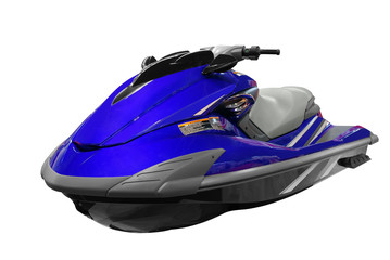 front view of jet-ski isolated