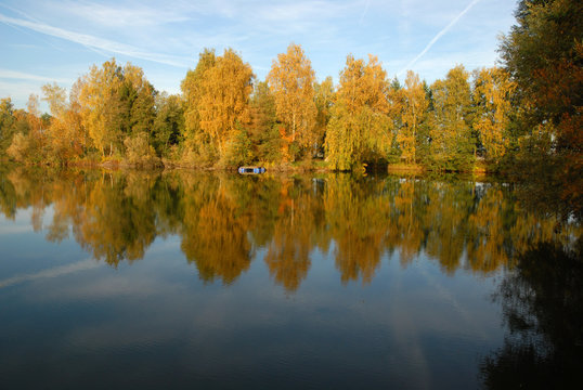 See im Herbst © axeldrosta