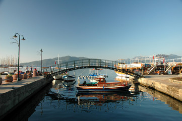 Fototapeta premium Brücke in Marmaris