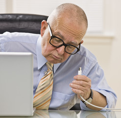 Man on Laptop
