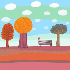 Autumn illustration