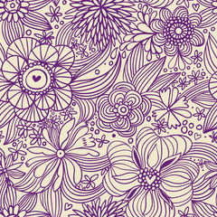 Floral seamless pattern