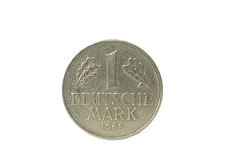 Münze - Deutsche Mark (Zahl)