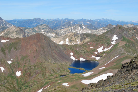 Puig de la Cometa et son &eacute;tang