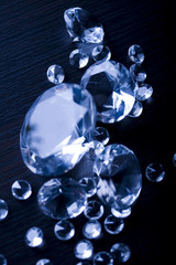 Diamond - a hard, precious, expensive stone