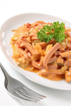budapester salat mit fleischwurst