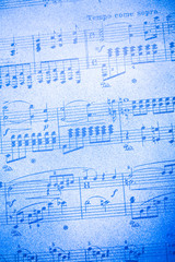 Fototapeta premium Music note background