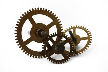 Roue, pignon, tige en horlogerie