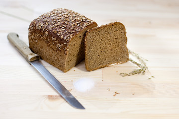 The holy bread and salt