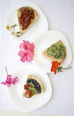 torta con fiori