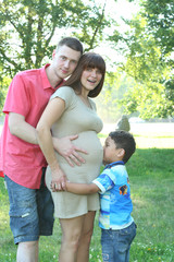 Fototapeta premium kissing brother