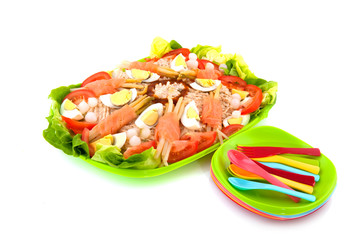 Salmon salad