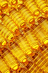 Abstract yellow background