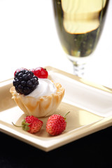 Fruit petite cake
